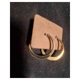 Beautiful Gold Hoop Earrings