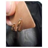 Beautiful Gold Hoop Earrings