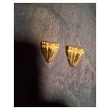 Unique Vintage Golden Pins