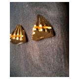 Unique Vintage Golden Pins