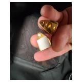 Unique Vintage Golden Pins
