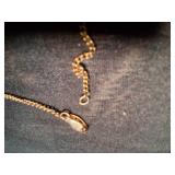 Golden Chain Cross Necklace