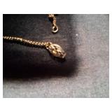 Golden Chain Cross Necklace