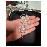 Beautiful Rosary Cross Necklace