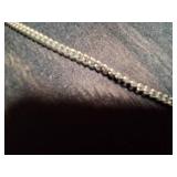 Beautiful Silver Necklace With Silver Cross Pendent.