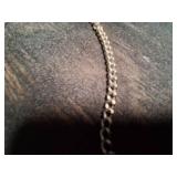 Beautiful Silver Necklace With Silver Cross Pendent.
