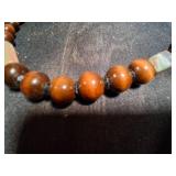 Light & Dark Colored Beaded Necklace.