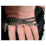Nice Black Chain Necklace.