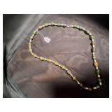 Multi Colored Beaded Necklace.