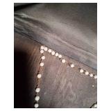 Religious Blue Beaded Necklace With Pendents.