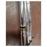 Jackie Pung Autograph Golf Clubs.