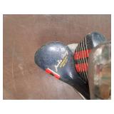 Jackie Pung Autograph Golf Clubs.
