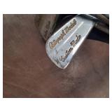 Jackie Pung Autograph Golf Clubs.