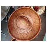 Assortment of Decorative Woven Baskets