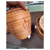 Assortment of Decorative Woven Baskets