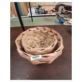 Set of 2 Decorative Woven Baskets