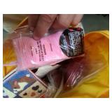 Jetbag filled with yarn