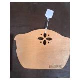 Hand Painted Sand Dollar and Longaberger Wood Piece