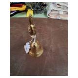 Antique Bronze Pineapple Hand Bell