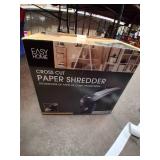 Easy Home Cross Cut Paper Shredder