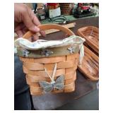 Misc. Decorative Woven Basket and Longaberger Basket