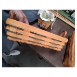 Misc. Decorative Woven Basket and Longaberger Basket