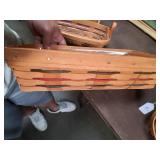 Misc. Decorative Woven Basket and Longaberger Basket