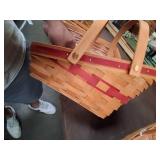 Misc. Decorative Woven Basket and Longaberger Basket