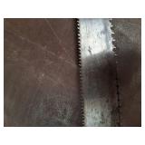 Saw With Wooden Carved Handle