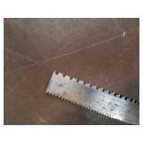 Saw With Wooden Carved Handle