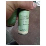 cylindrical container, likely vintage, with text for a "BUSINESS REPLY MAIL" and "NATIONAL LIFE INSURANCE" from "REPUBLIC NATIONAL LIFE" in Dallas.