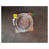Laser Wooden Decorative Piece with Glass Dish