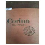 Corina Clipper Cigar Box