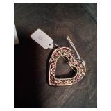 Silver Star and Heart Pins