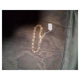 Gold Bracelet with Letters