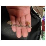 Rock Charm Chain Bracelet