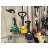 Assortment of weed whackers