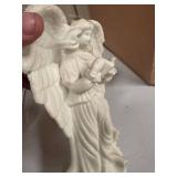 Vintage White Angel Figurine