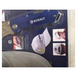 New - Kobalt Sports Cap & Utility Knife Set