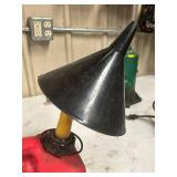 Red Plastic Gas Can with Funnel