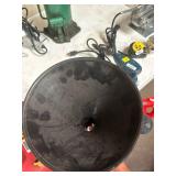 Red Plastic Gas Can with Funnel