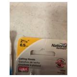 National Hardware Ceiling & Cup Hooks Set