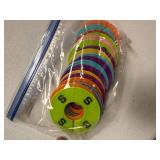 Colorful Size Divider Rings Set