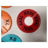 Colorful Size Divider Rings Set