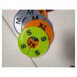 Colorful Size Divider Rings Set