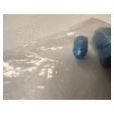 Blue Plastic Hydraulic Fittings Set