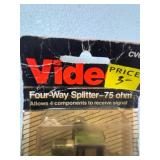 Vrae Four-Way 75 Ohm Cable Splitter CV62K