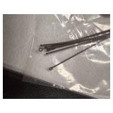 Leather case wire ties