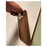 Wooden Clipboard with Barcode
