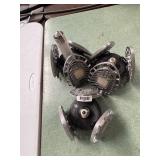 3 ct LED Shop Light Fixture with Adjustable Wings